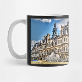 Hotel De Ville, Paris, France Mug